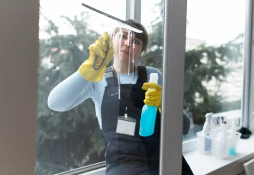 Nettoyage de vitres intérieures et extérieures à Moutiers